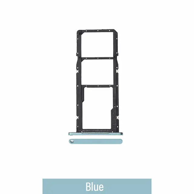 Dual SIM Card Tray for Samsung Galaxy A06 4G A065F-Blue