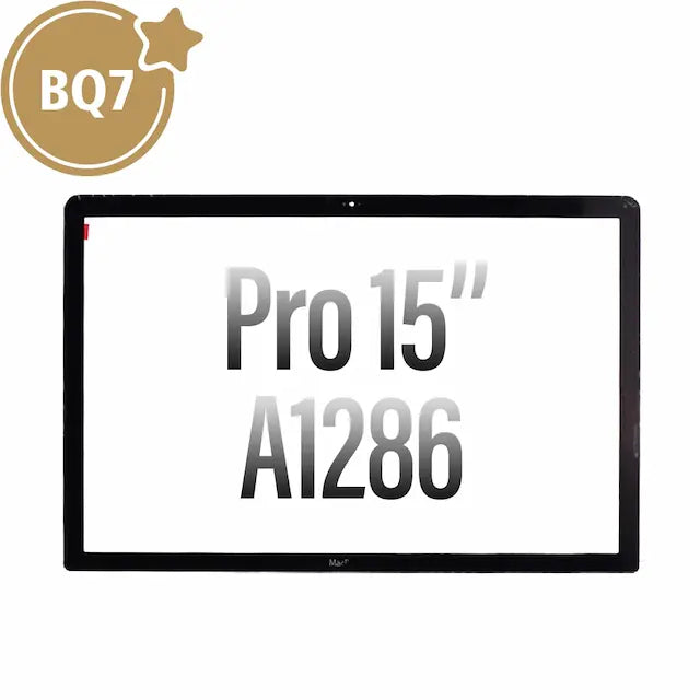 Front Screen Outer Glass for MacBook Pro Unibody 15'' A1286 (2008-2012) (BQ7)