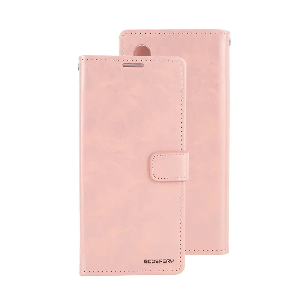 Mercury Blue Moon Diary Cover Case for Samsung Galaxy A56 5G-Rose Gold