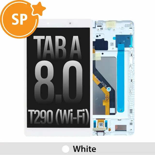 LCD Assembly Replacement for Samsung Galaxy Tab A 8.0 (2019) T290 (Wi-Fi) GH81-17228A (Service Pack)-White
