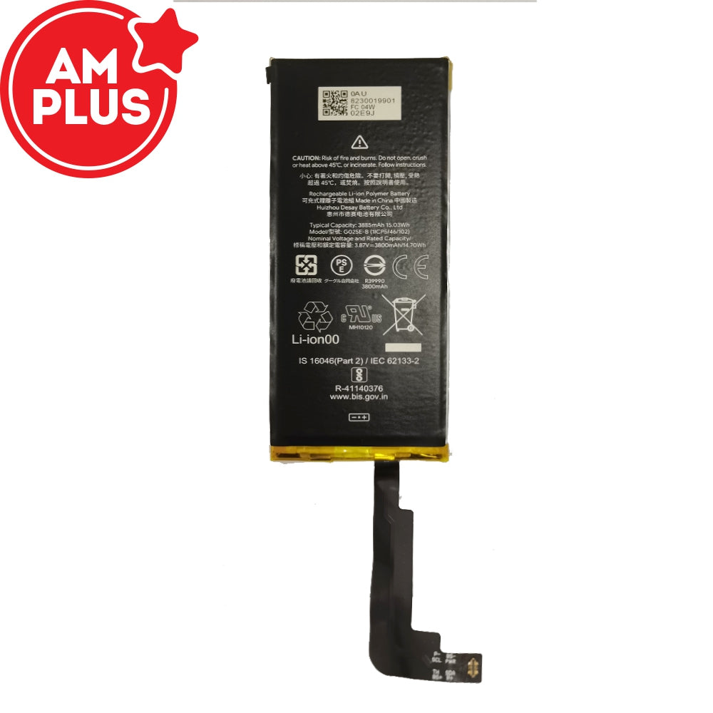 Google Pixel 4a 5G Replacement Battery 3800mAh (AMPLUS)