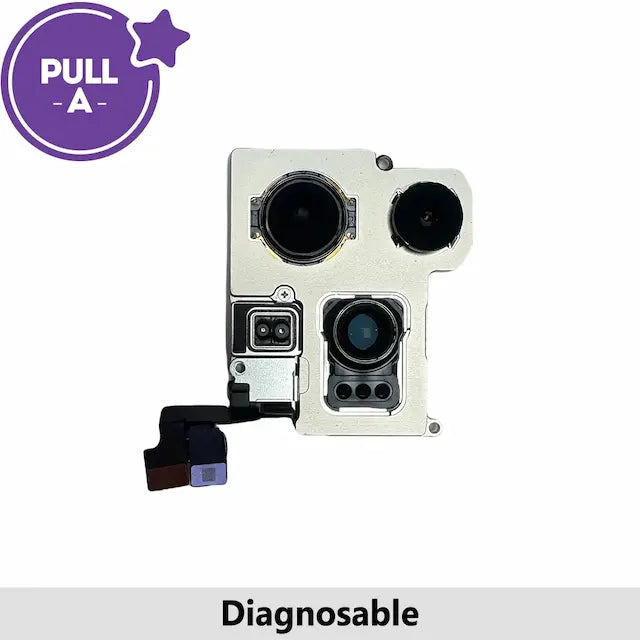 Diagnosable Rear Camera for iPhone 16 Pro (PULL-A)