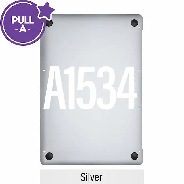 Bottom Case For MacBook Retina 12'' A1534 (2015-2017) (PULL-A)-Silver