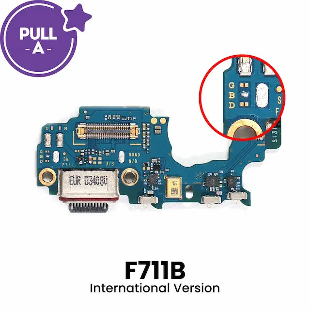Charging Port Board for Samsung Galaxy Z Flip3 5G F711B (International Version) (PULL-A)