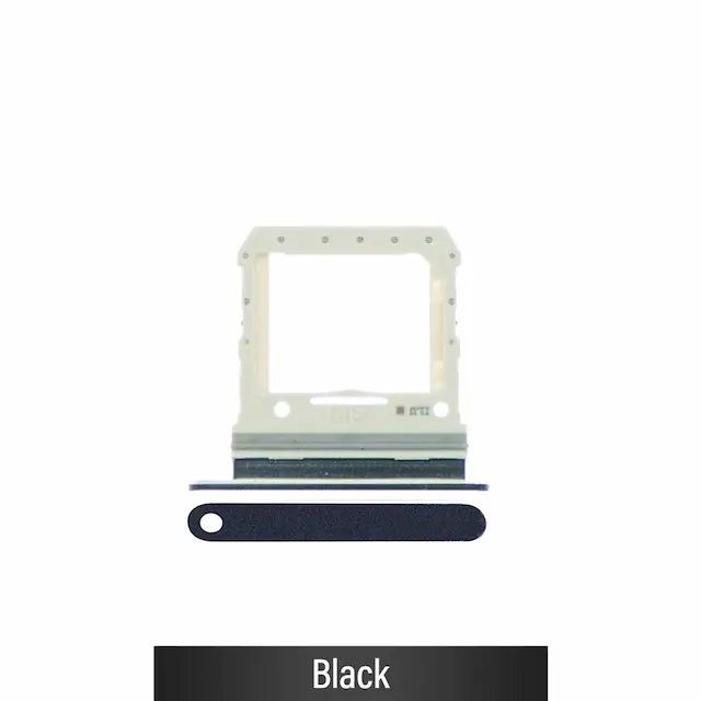 SIM Card Tray for Samsung Galaxy Z Flip F700F-Black
