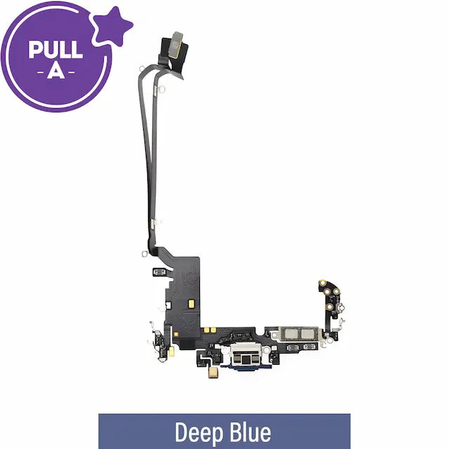 Charging Port for iPhone 17 Pro Max (International Version) (PULL-A)-Deep Blue