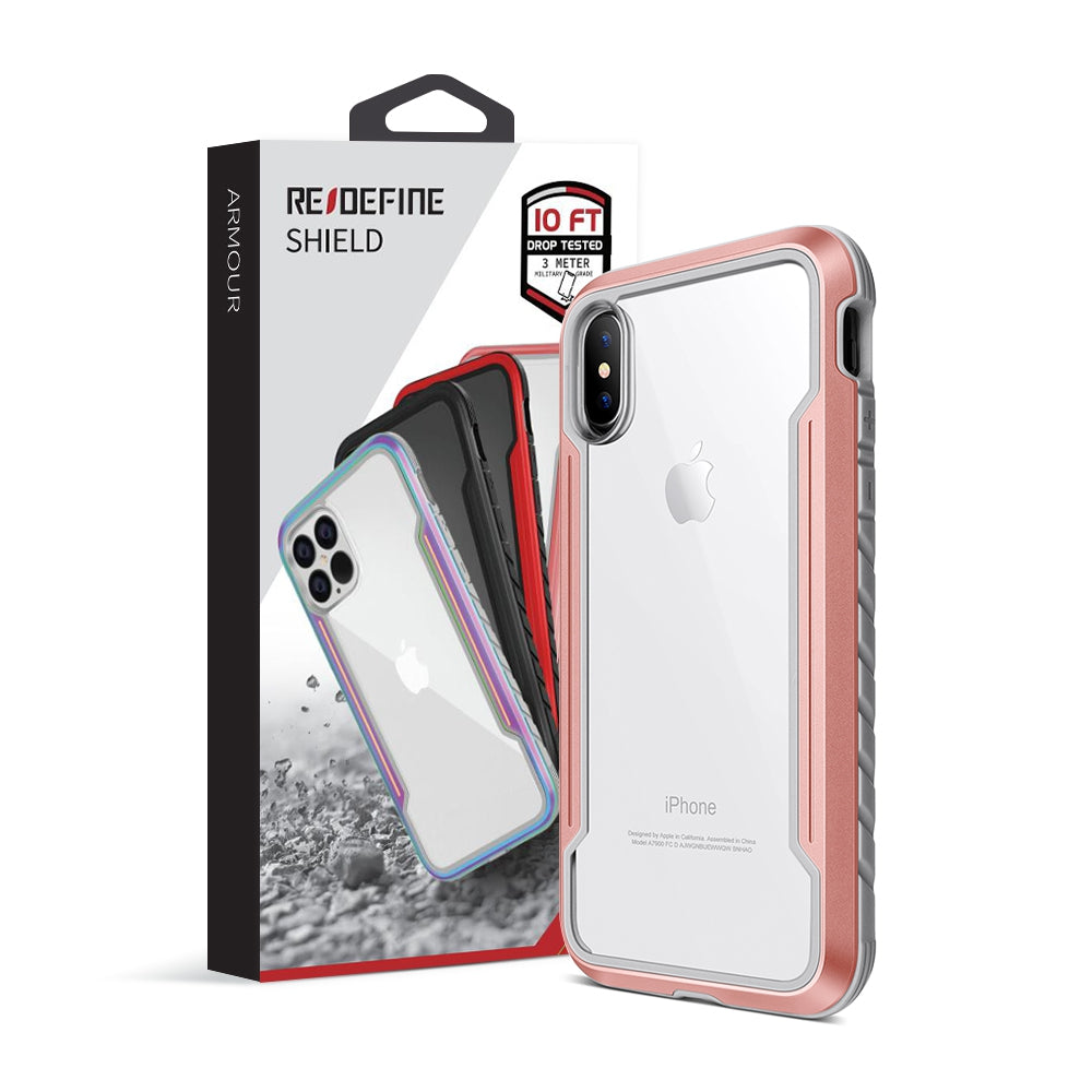 Re-Define Shield Shockproof Heavy Duty Armor Case Cover for iPhone X / XS