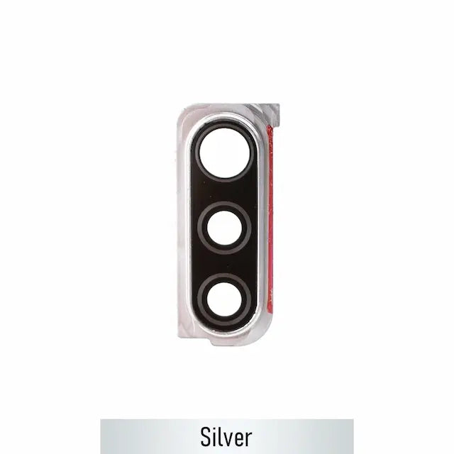 Rear Camera Lens Back Glass Cover for Samsung Galaxy A30s A307F-Silver