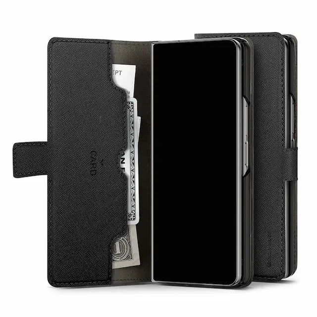 Mercury Premium Wallet Case for Samsung Galaxy Z Fold8 Ultra-Black