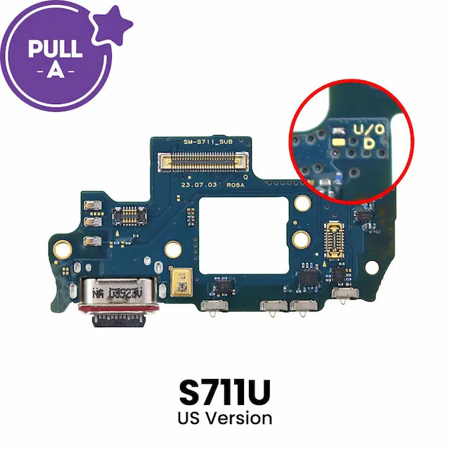 Charging Port Board for Samsung Galaxy S23 FE 5G S711U (US Version) (PULL-A)