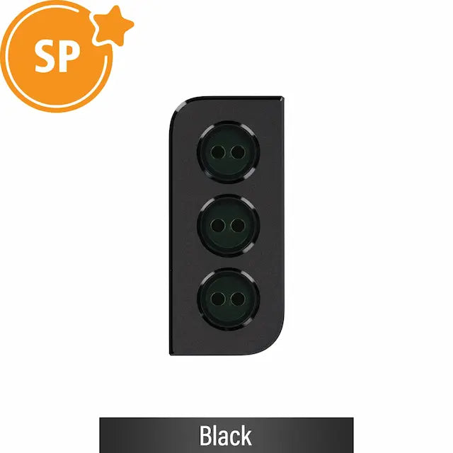 Rear Camera Lens Back Glass Cover for Samsung Galaxy S21 Plus G996B GH98-46213A (Service Pack)-Black