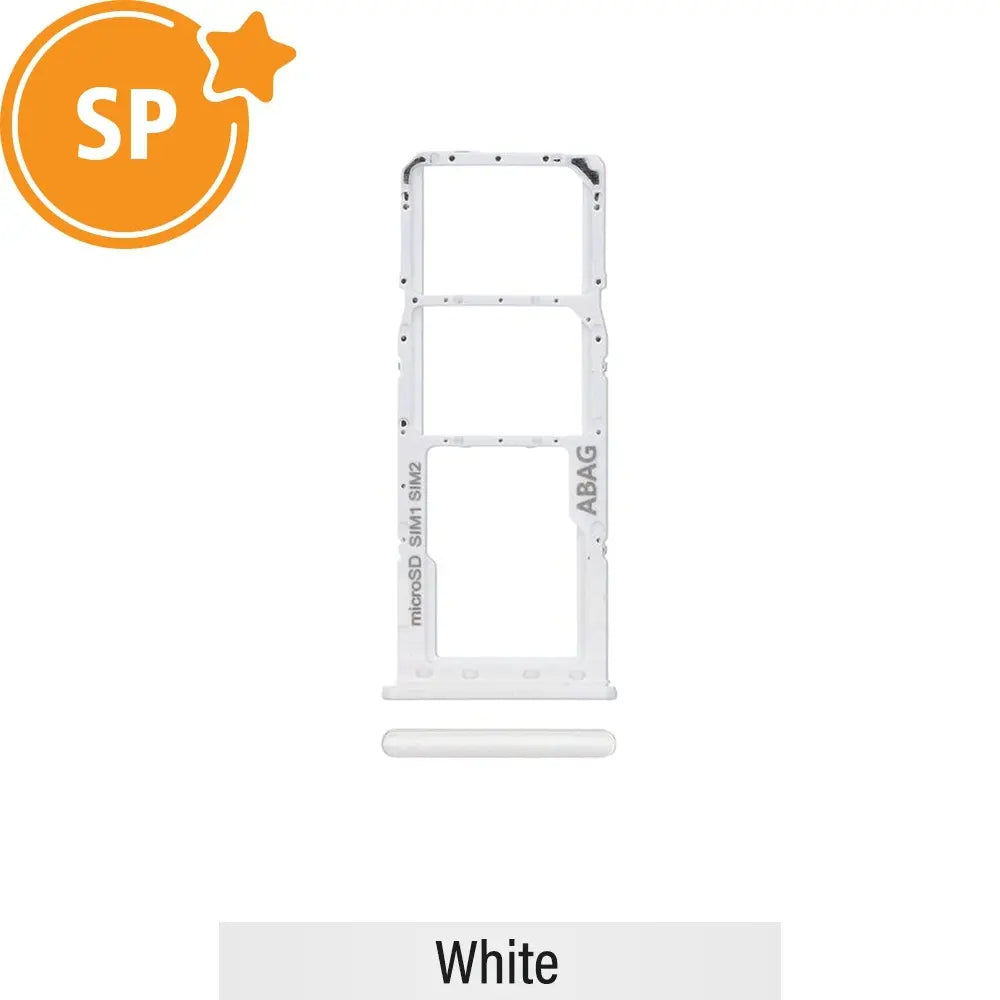 SIM Card Tray for Samsung Galaxy A21s A217F GH98-45392B (Service Pack)-White