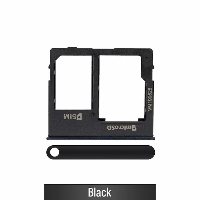 Single SIM Card Tray for Samsung Galaxy A10e A102-Black