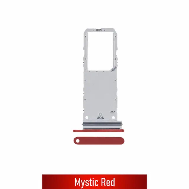 Single SIM Card Tray for Samsung Galaxy Note 20-Mystic Red