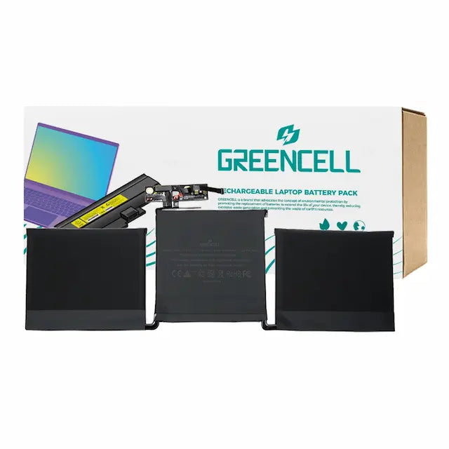 Greencell Battery A1713 A217 1MacBook Pro 13'' A1708 (Late 2016-Mid 2017) / A2289 (2020) / A2338 (2020-2022) / A2159 (2019)