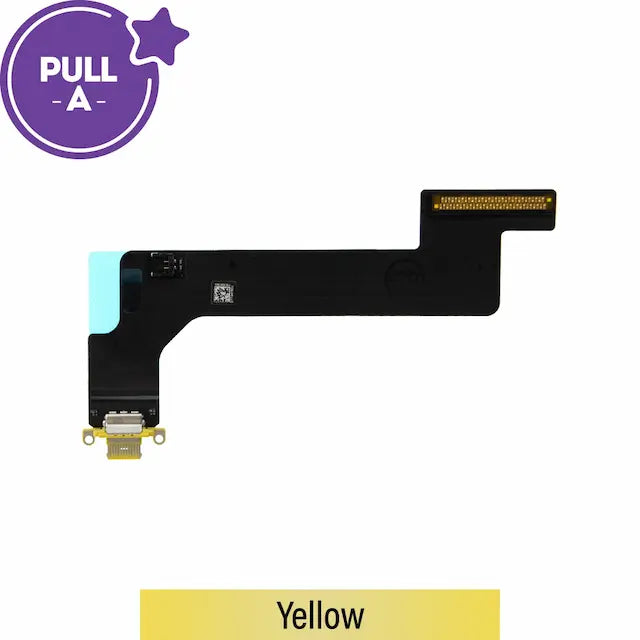 Charging Port with Flex Cable for iPad (2022) (Wi-Fi) (PULL-A)-Yellow