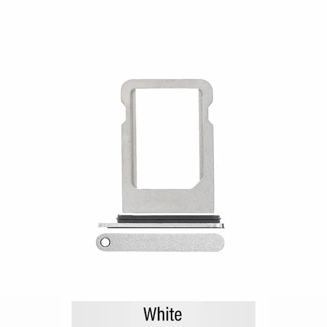 Dual SIM Card Tray for iPhone XR-White (Not for AU)