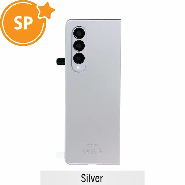 Rear Battery Cover For Samsung Galaxy Z Fold3 5G F926B GH82-26312C (Service Pack)-Silver