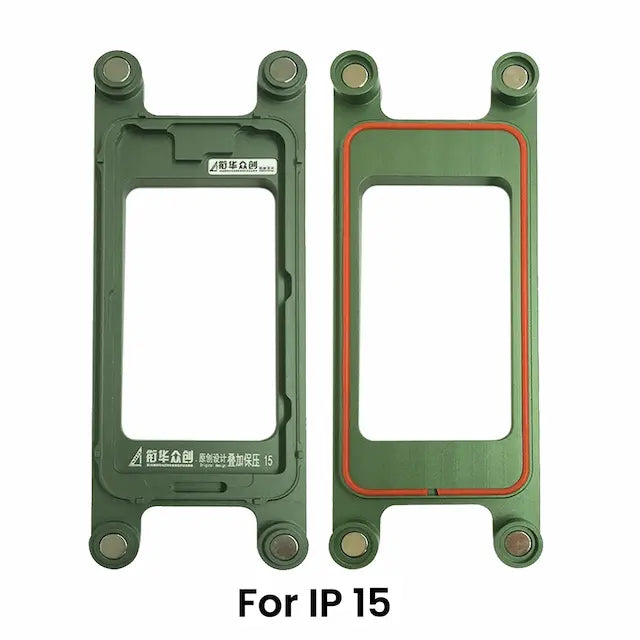Magnetic Superimposed LCD Frame Pressure Holding Mold For iPhone (*At Least Order 2 PCS*)-iPhone 15