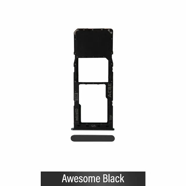 Single SIM Card Tray for Samsung Galaxy A32 4G A325F-Awesome Black