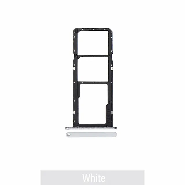 Dual SIM Card Tray for Samsung Galaxy A06 4G A065F-White