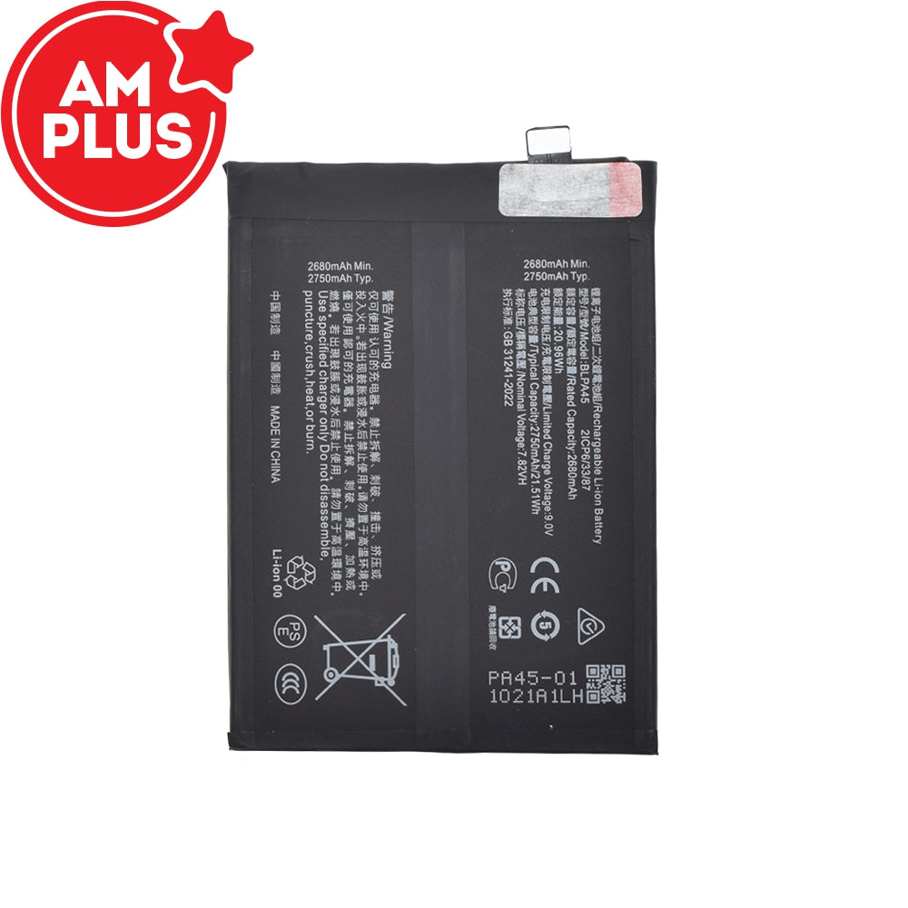 AMPLUS Replacement Battery 4500mAh for OPPO K12 / One Plus Nord CE4