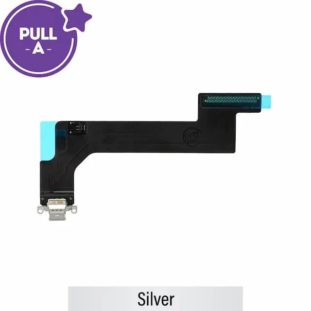 Charging Port with Flex Cable for iPad (2022) (Wi-Fi) (PULL-A)-Silver