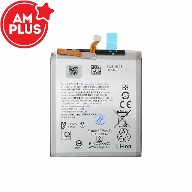 Samsung Galaxy S26 Plus Replacement Battery 4755mAh (AMPLUS)