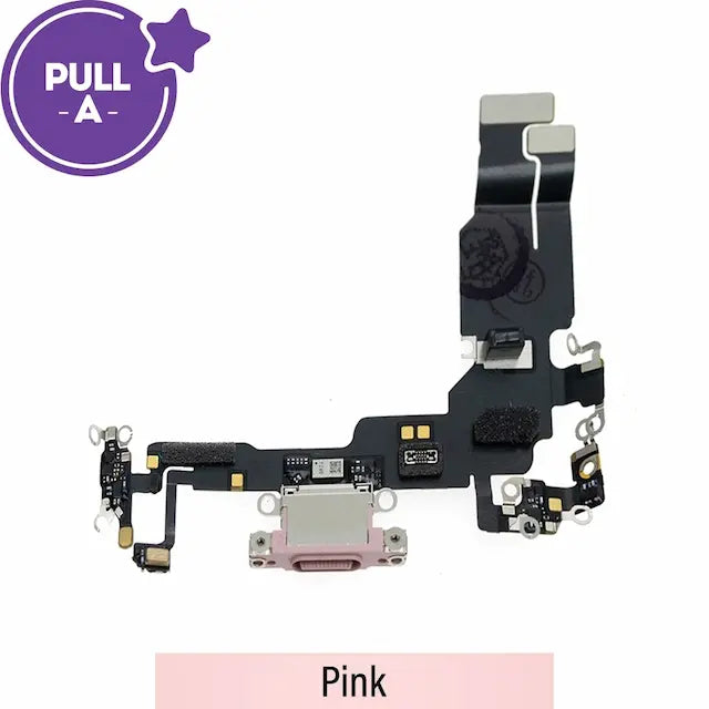 Charging Port for iPhone 15 (PULL-A)-Pink