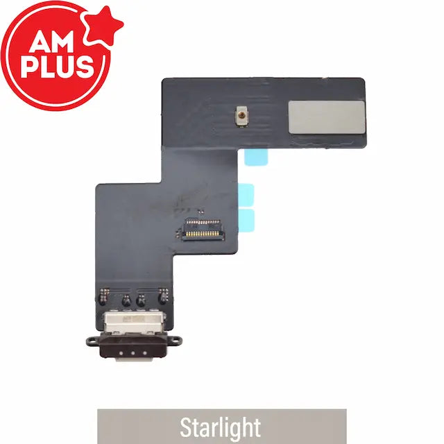 AMPLUS Charging Port with Flex Cable for iPad Air 13 (2024) / Air 13 (2025)-Starlight