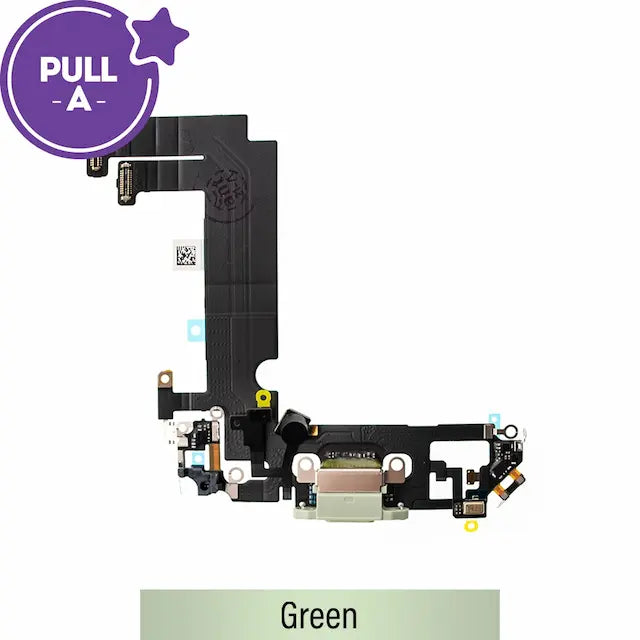 Charging Port for iPhone 12 mini (PULL-A)-Green