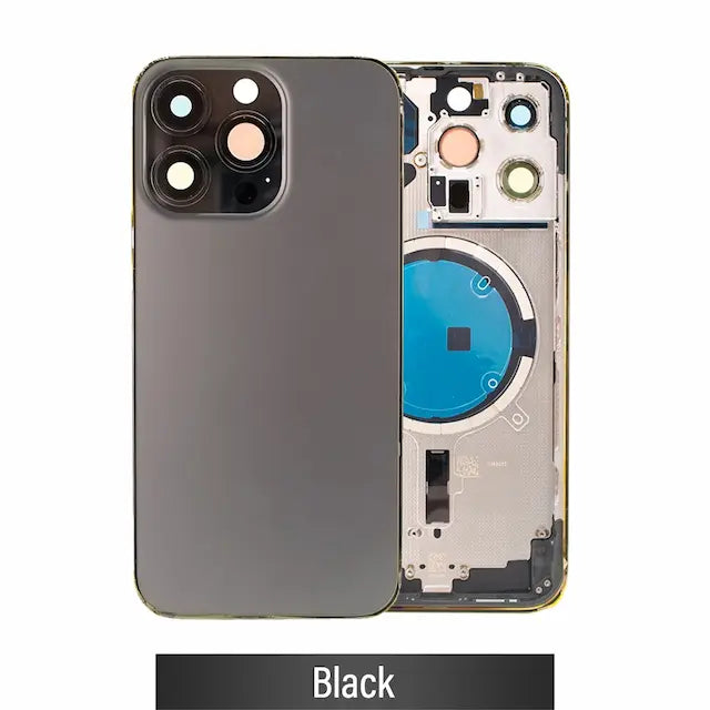 Rear Housing for iPhone 13 Pro (NO LOGO)-Black