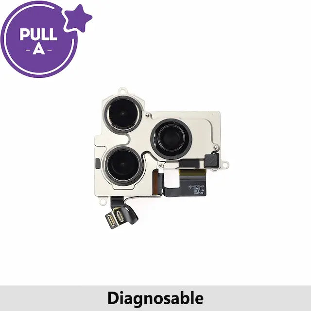 Diagnosable Rear Camera for iPhone 17 Pro / 17 Pro Max (PULL-A)