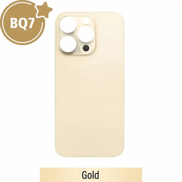 BQ7 Rear Glass With 3M Adhesive Replacement for iPhone 12 Pro (NO LOGO)-Gold