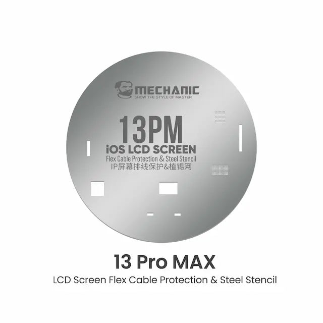 Mechanic UFO LCD Screen Flex Cable Protection and Steel Stencil for iPhone 13 Pro Max