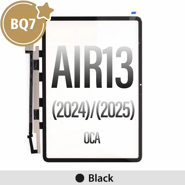 BQ7 Touch Screen Digitizer with OCA Connector for iPad Air 13 (2024) / Air 13 (2025) -Black