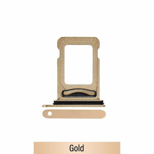 Dual SIM Card Tray for iPhone 14 Pro / 14 Pro Max-Gold (Not for AU)
