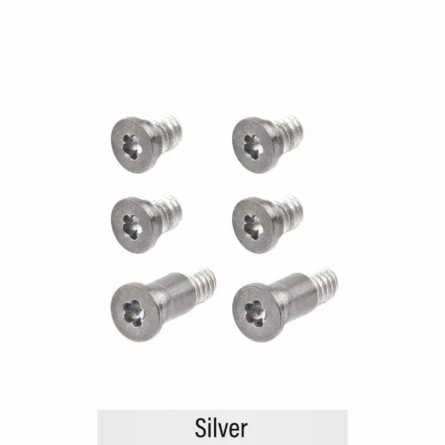 Bottom Case Screws for Macbook Pro 13'' A1706 / A1989 / A2251 (2016-2018) (6PCS/Set)-Silver