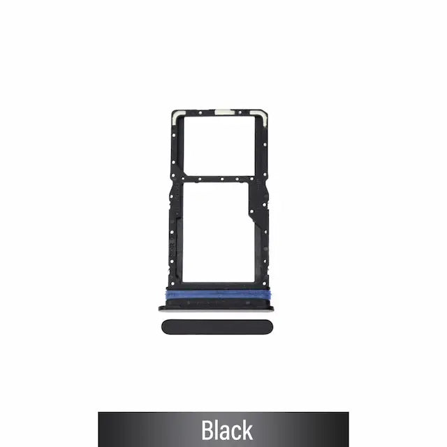 Dual SIM Card Tray for Samsung Galaxy A06 5G A066B-Black