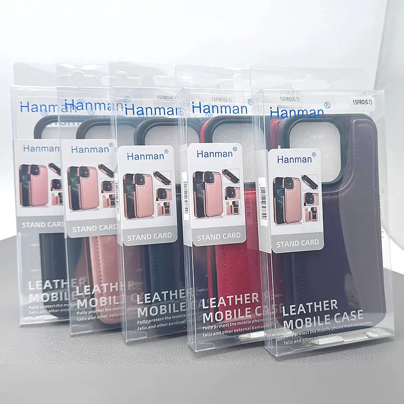 Hanman Stand Card Case for iPhone 16