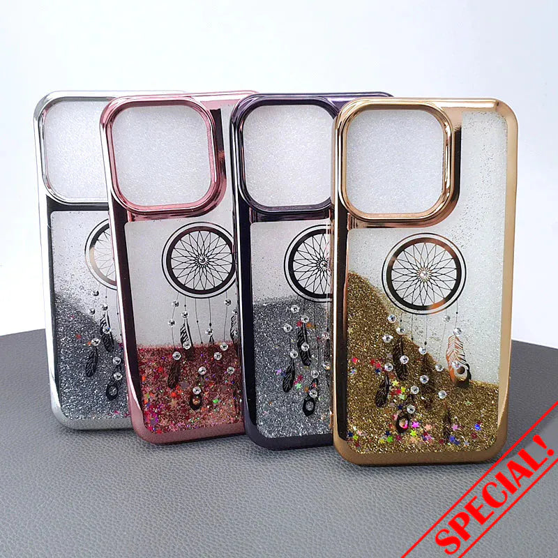 Laser Sandy Dream Catcher Case for iPhone 16