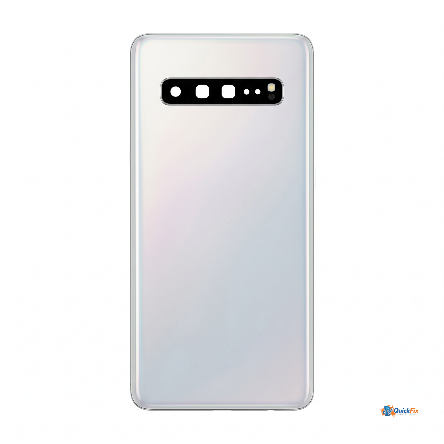 S10 5G Back Glass - Crown Silver - Quick Fix Mobiles