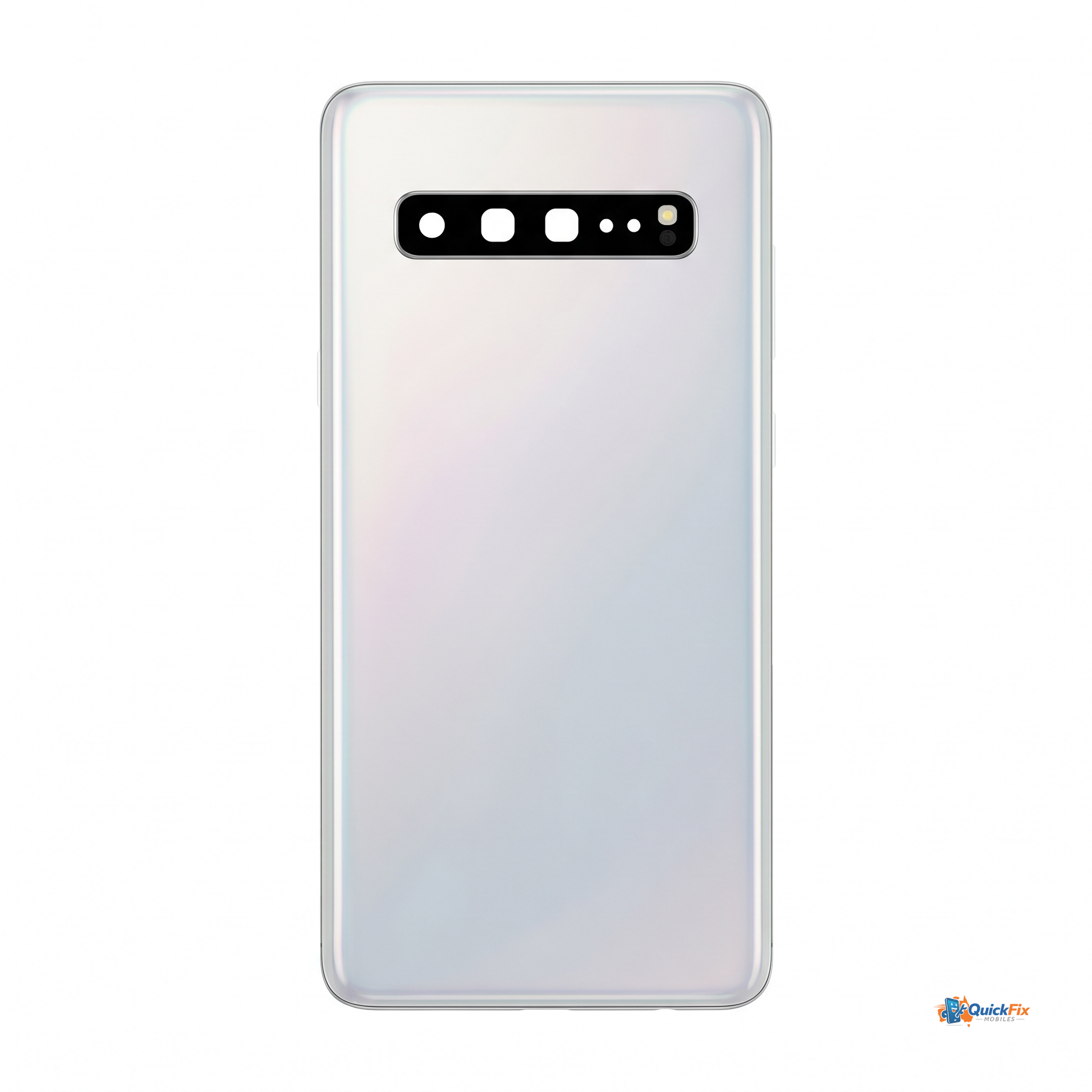 S10 5G Back Glass - Crown Silver - Quick Fix Mobiles