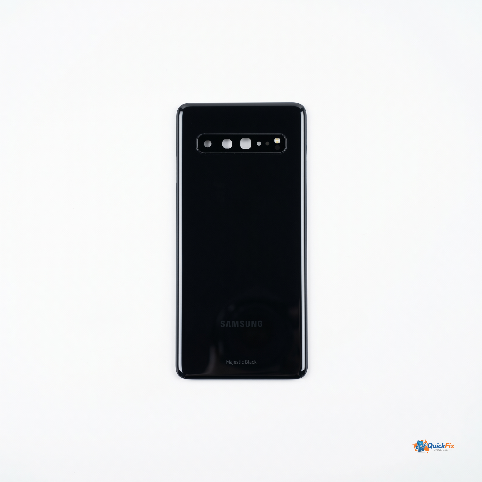 S10 5G Back Glass - Majestic Black - Quick Fix Mobiles