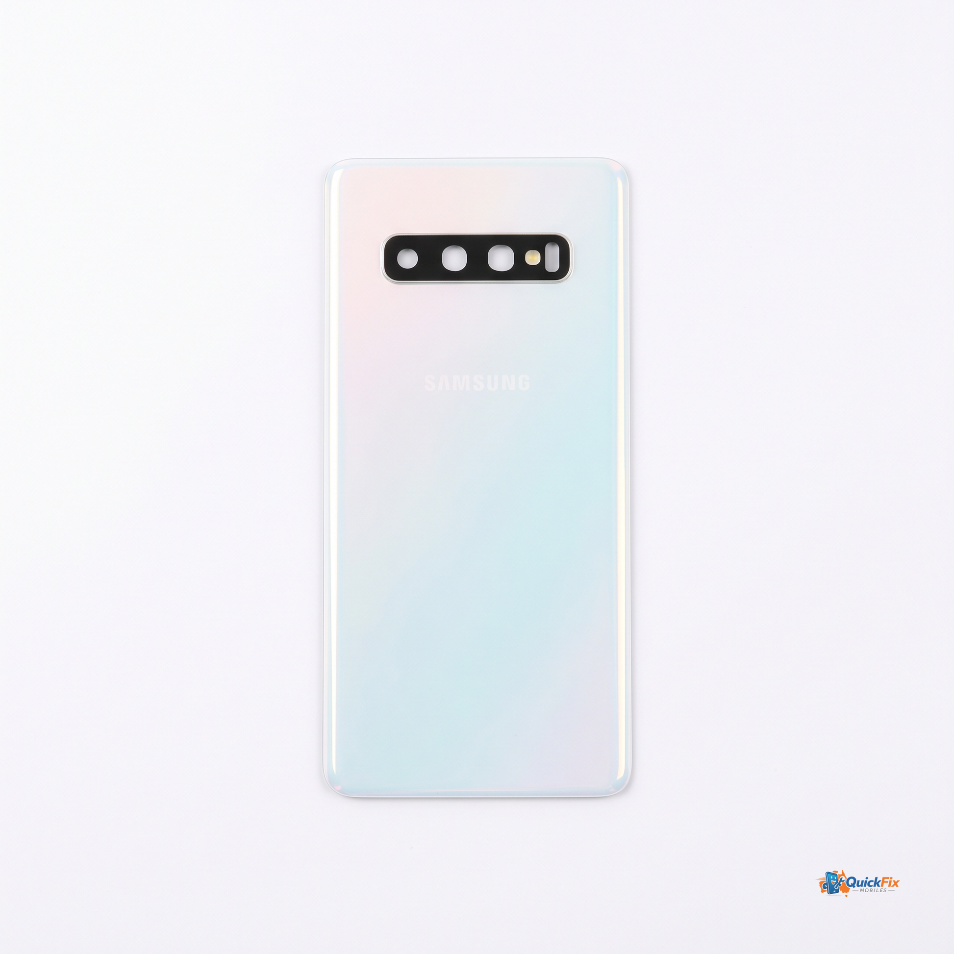 S10 Back Glass - Prism White - Quick Fix Mobiles