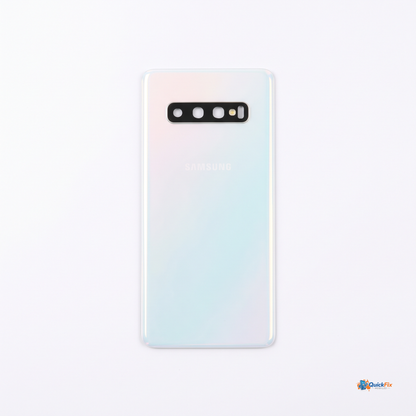 S10 Back Glass - Prism White - Quick Fix Mobiles