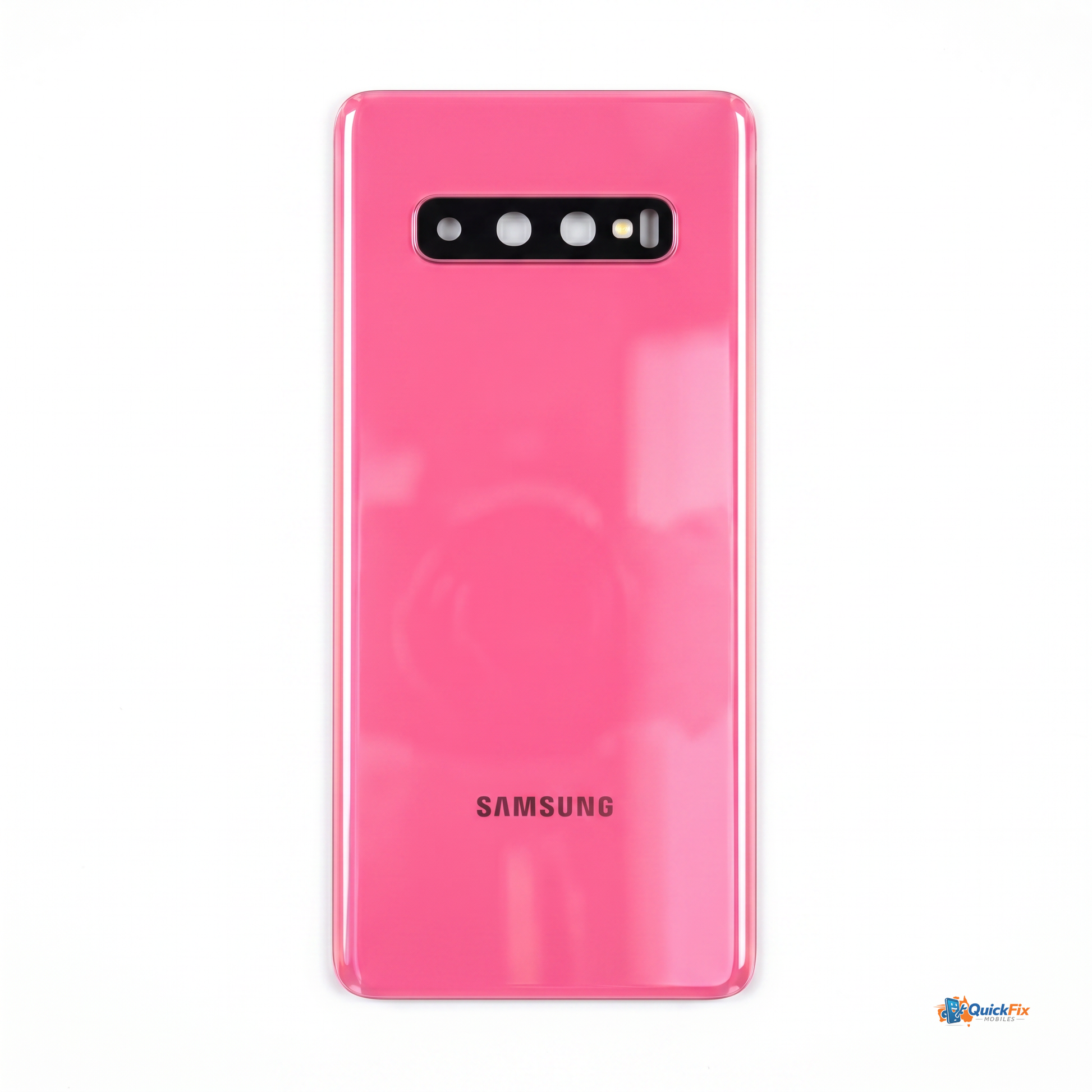 S10 Plus Back Glass - Flamingo Pink - Quick Fix Mobiles