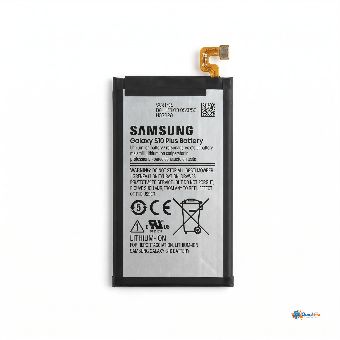 Samsung Galaxy S10 Plus Battery Replacement - Aftermarket - Quick Fix Mobiles