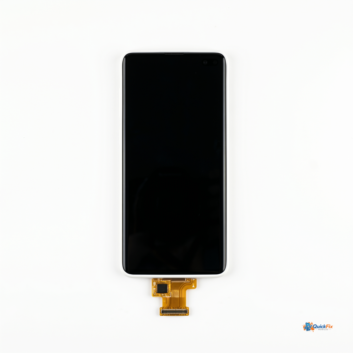 Samsung Galaxy S10 Plus Screen Replacement - Ceramic White - Quick Fix Mobiles