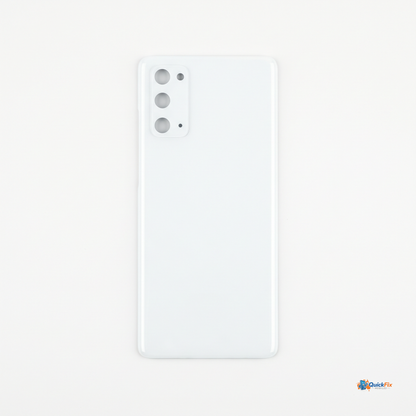 Samsung Galaxy S20 FE Back Glass Replacement - Cloud White - Quick Fix Mobiles